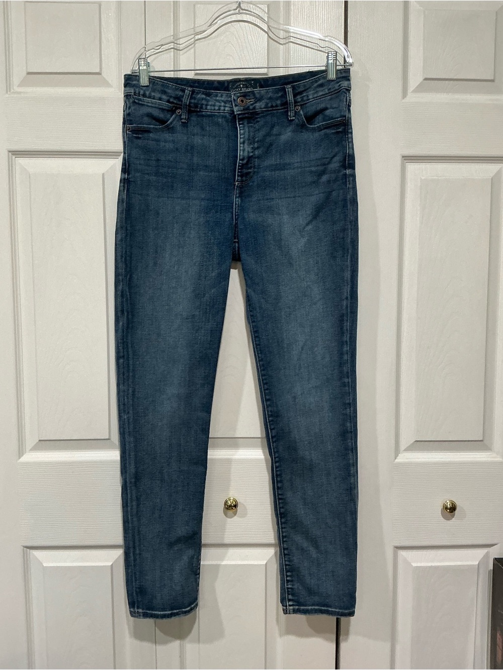 💙 Lucky Brand Hayden Skinny Blue Denim Jeans - 12 / 31 (01541)